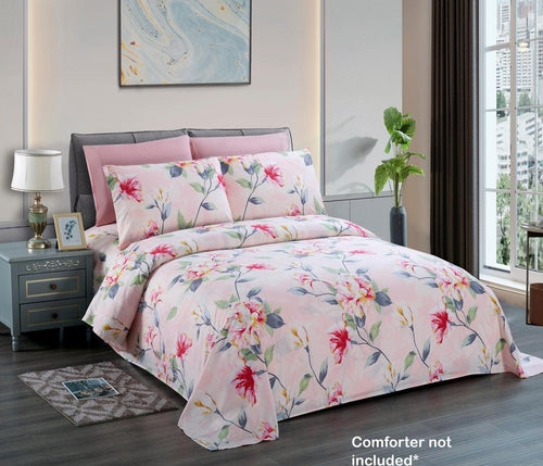 Belle Haven 6 Piece Cotton Bedsheet Set