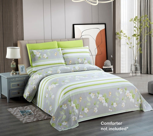 Belle Haven 6 Piece Cotton Bedsheet Set