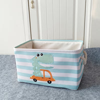 Thumbnail for Cartoon Children's Cloth Toy Storage Basket Basket