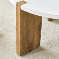 Thumbnail for Minimalist Circular MDF Material Coffee Table