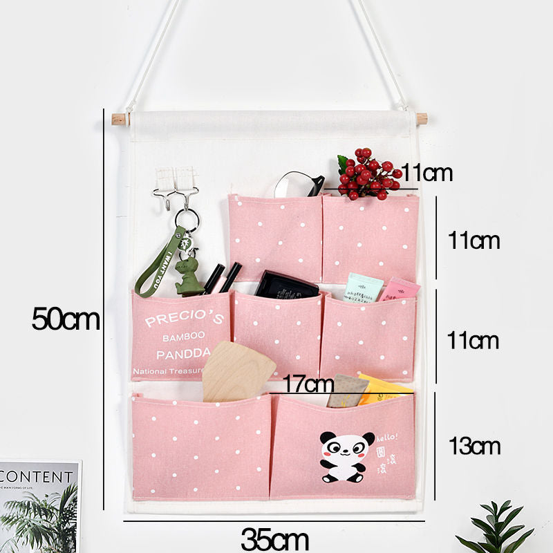 Fabric Wall Hanging Bag For Storage