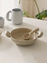 Thumbnail for Big-ears Ceramic Pasta Bowl