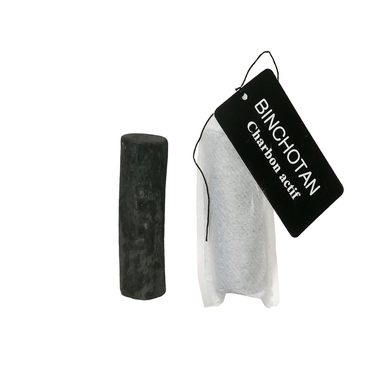 Designer glass carafe + 1 Binchotan charcoal