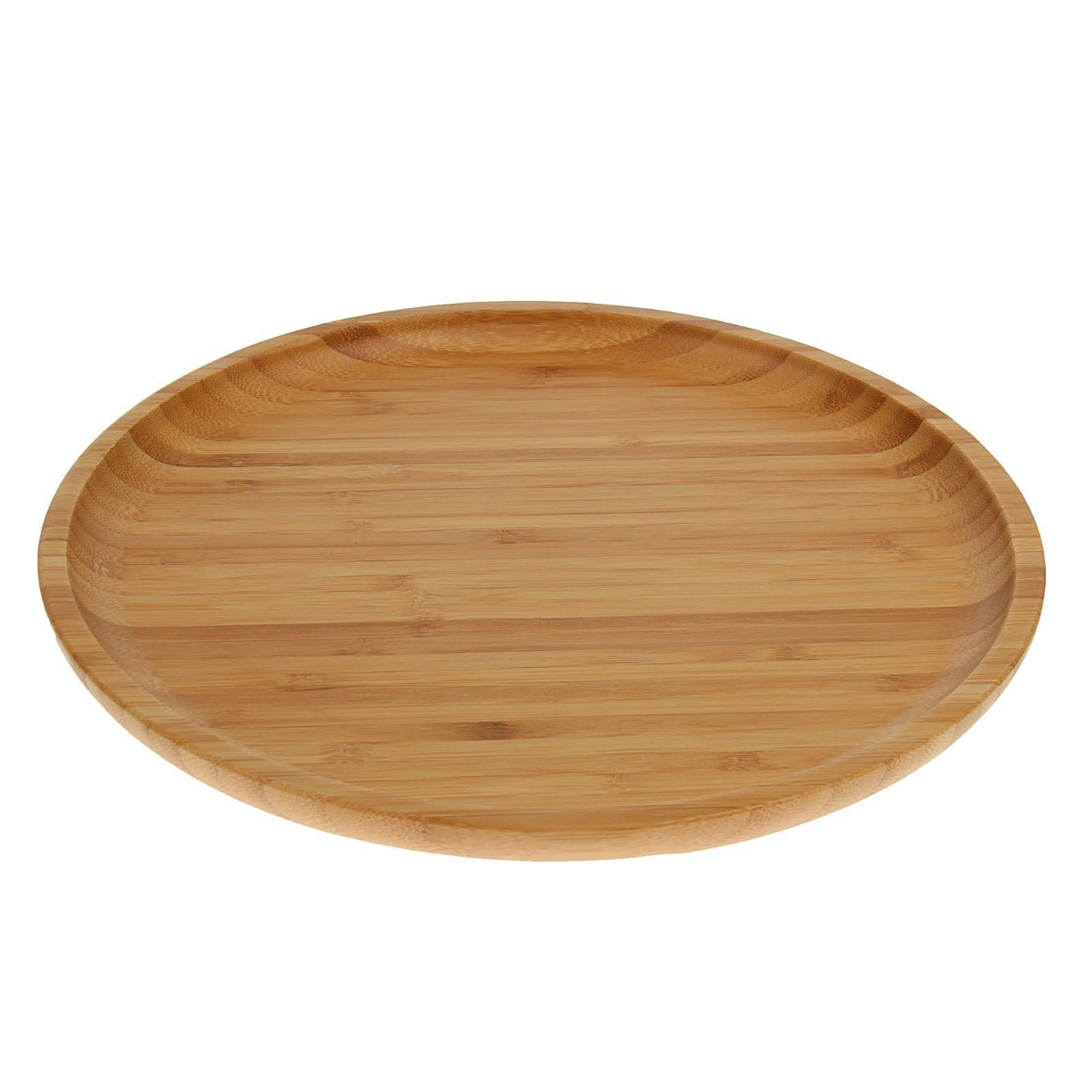 Bamboo Round Plate For pizza / Barbecue / Steak