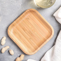 Thumbnail for Bamboo Square Plate For Appetizers