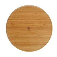 Thumbnail for Bamboo 2 Section Platter For Appetizers / Barbecue