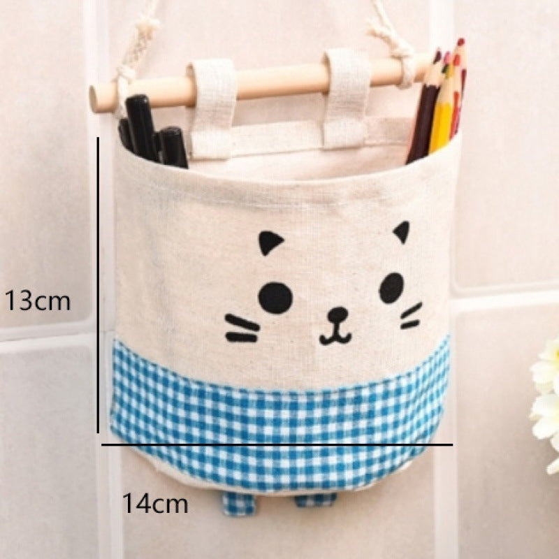 Fabric Wall Hanging Bag For Storage
