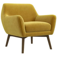 Thumbnail for Panom Gold Velvet Lounge Chair