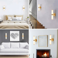 Thumbnail for Golden and Elegant Resin Wall Sconce