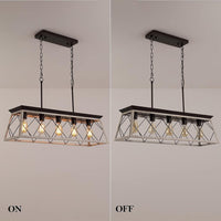 Thumbnail for Rustic 5-Light Vintage Chandelier