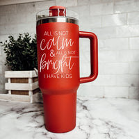 Thumbnail for Calm & Bright Christmas Tumbler- 40oz