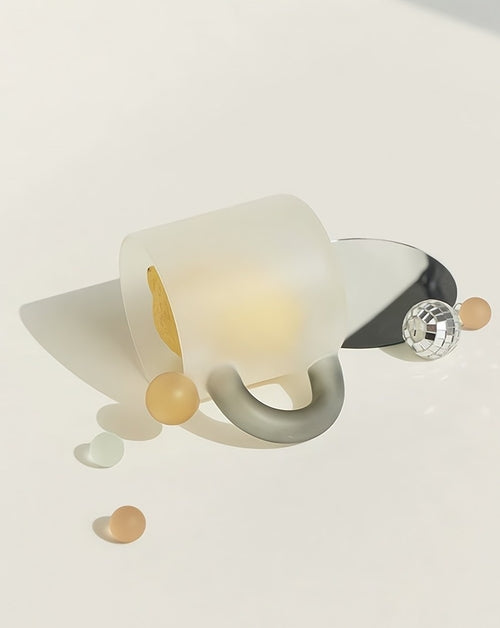 Handblown Whimsical Dopamine Cup