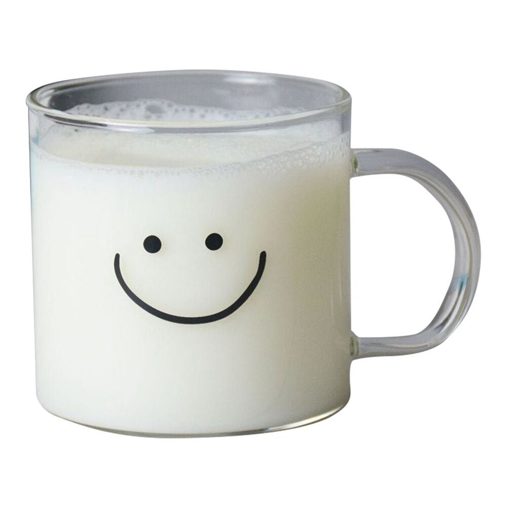 Cartoon Printed Glass Cup for Drinks and Desserts - Casatrail.com