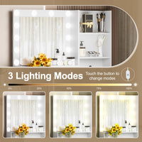 Thumbnail for Dressing Table With 2 Drawers And Cabinet