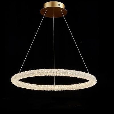 Celebrity Ring Crystal Chandelier Lamp - Casatrail.com