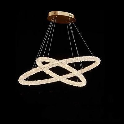 Celebrity Ring Crystal Chandelier Lamp - Casatrail.com