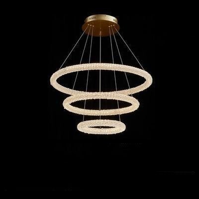 Celebrity Ring Crystal Chandelier Lamp - Casatrail.com