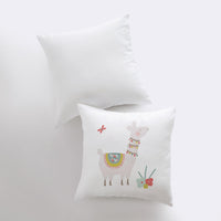 Thumbnail for Llama with Flowers Pillow Case