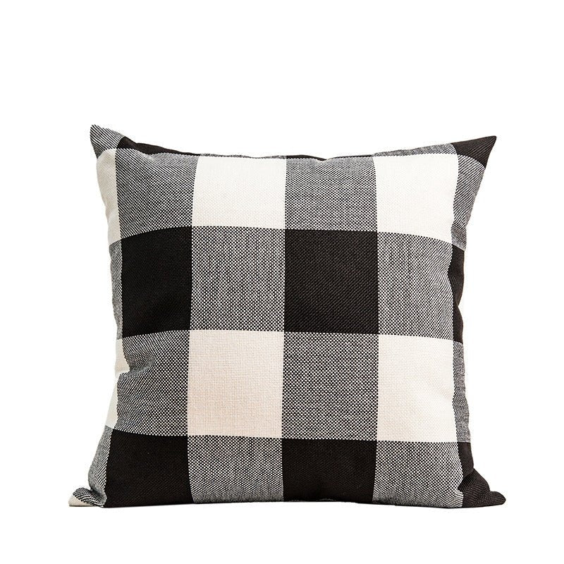 Checkered Plaid Pillow Cover - Casatrail.com