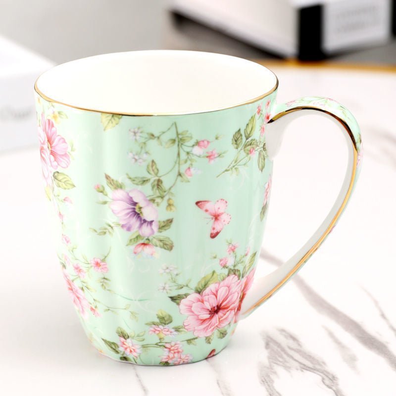 Coffee Ceramic Tea Cup Set - Casatrail.com