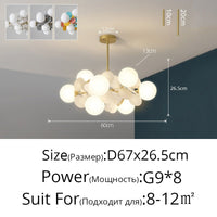 Thumbnail for Colorful Flash LED Modern Chandelier - Casatrail.com