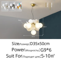 Thumbnail for Colorful Flash LED Modern Chandelier - Casatrail.com