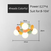 Thumbnail for Colorful Flash LED Modern Chandelier - Casatrail.com