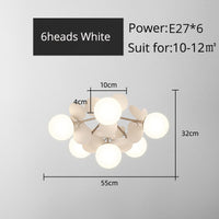 Thumbnail for Colorful Flash LED Modern Chandelier - Casatrail.com