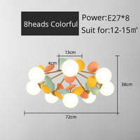 Thumbnail for Colorful Flash LED Modern Chandelier - Casatrail.com