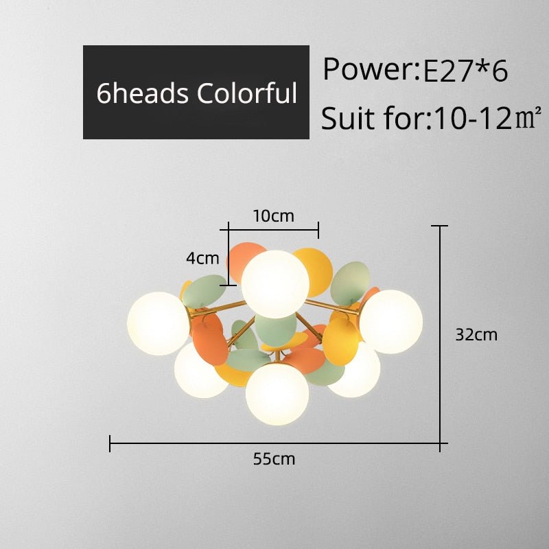 Colorful Flash LED Modern Chandelier - Casatrail.com