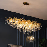 Thumbnail for Crystal LED Chandelier Lamp with Modern Design - Casatrail.com