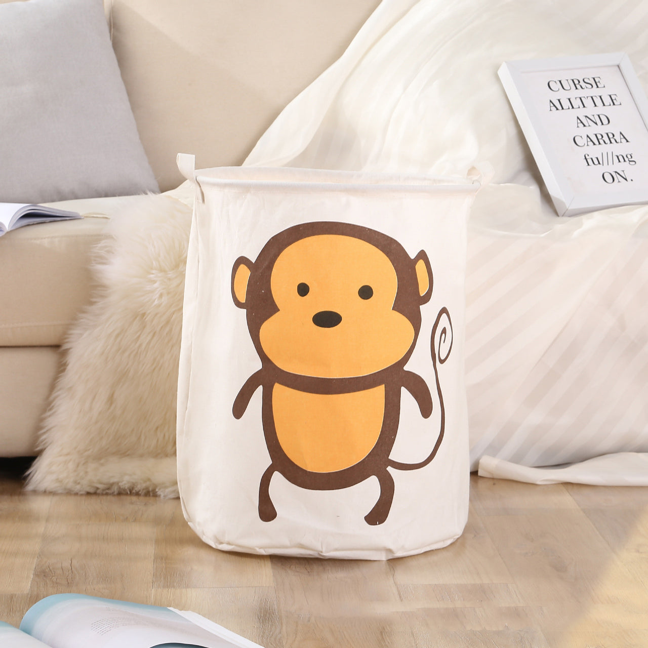 Fashion Cartoon Toy Storage Basket