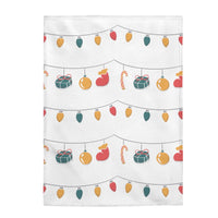 Thumbnail for Christmas Lights Plush Blanket Throw