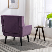 Thumbnail for Modern Soft Velvet Ergonomic Accent Chair For Living Room
