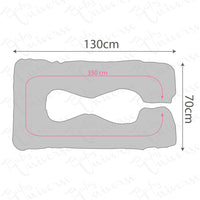 Thumbnail for Velvet U Shaped Pregnancy - Grey