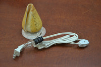 Thumbnail for Spotted Orange Cone Sea Shell Table Lamp