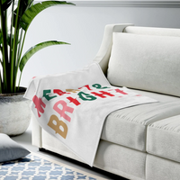 Thumbnail for Christmas Holiday Plush Blanket Throw