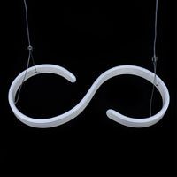 Thumbnail for Contemporary Acrylic LED Swirl Shaped Light Fixture