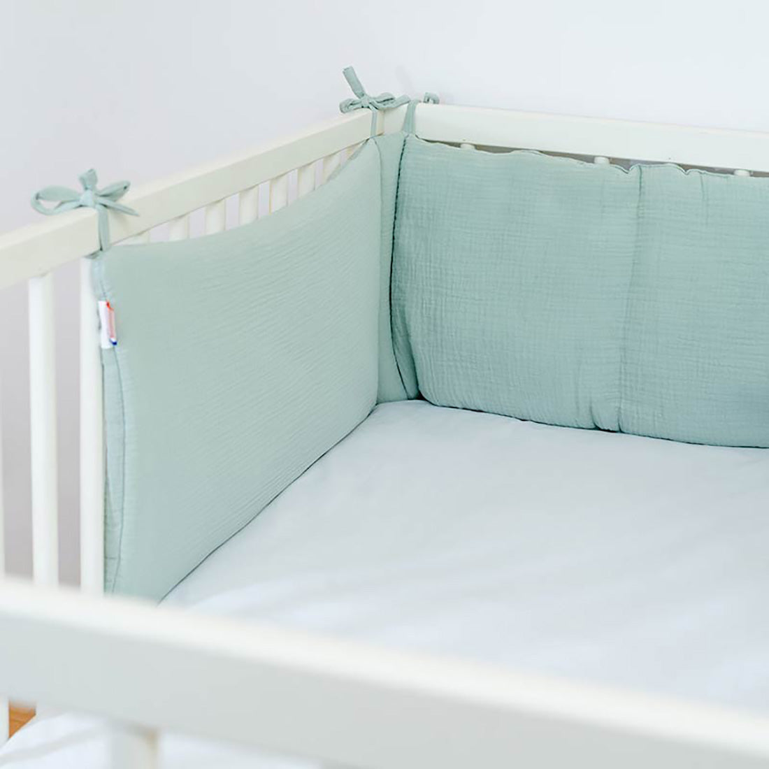 Organic Cotton Cot Bumper