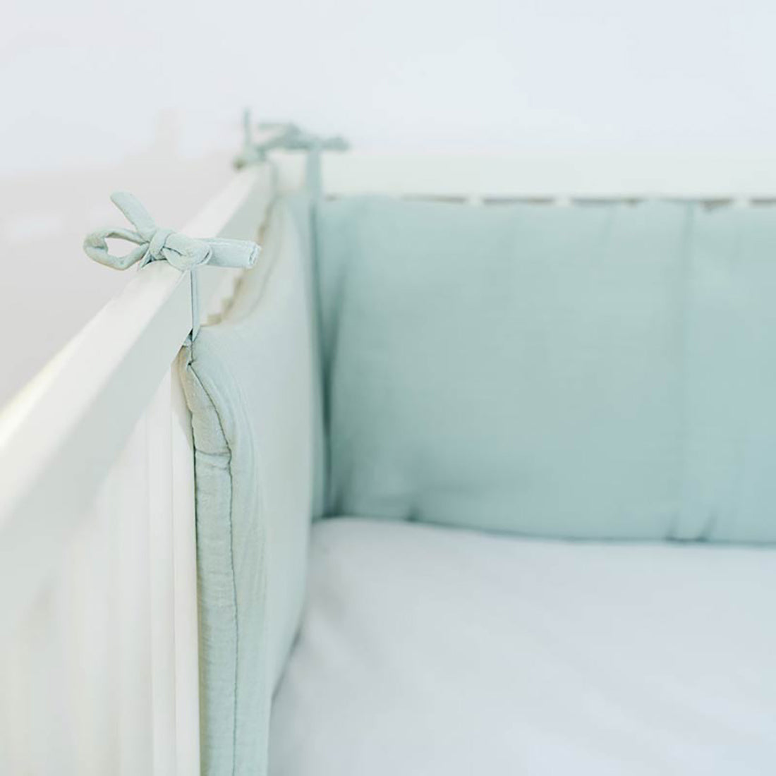 Organic Cotton Cot Bumper