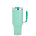 40oz BugSur Tumbler with Handle- Sage