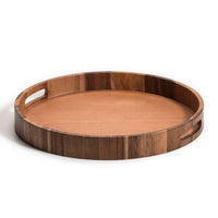 Thumbnail for Round Wood Charcuterie/Serving Tray