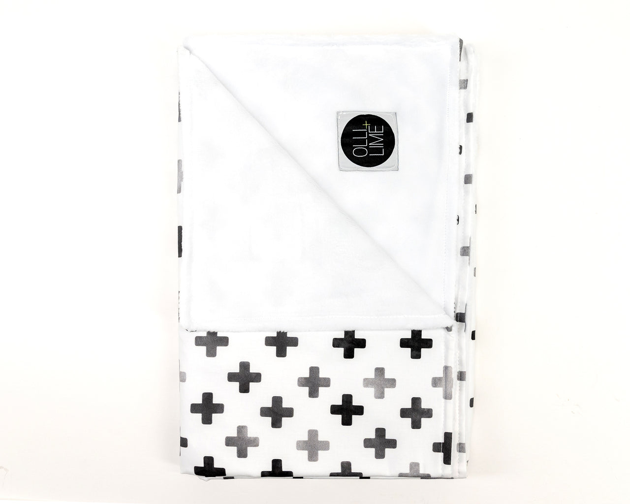 Hugo's Hazy Cross Baby Blanket