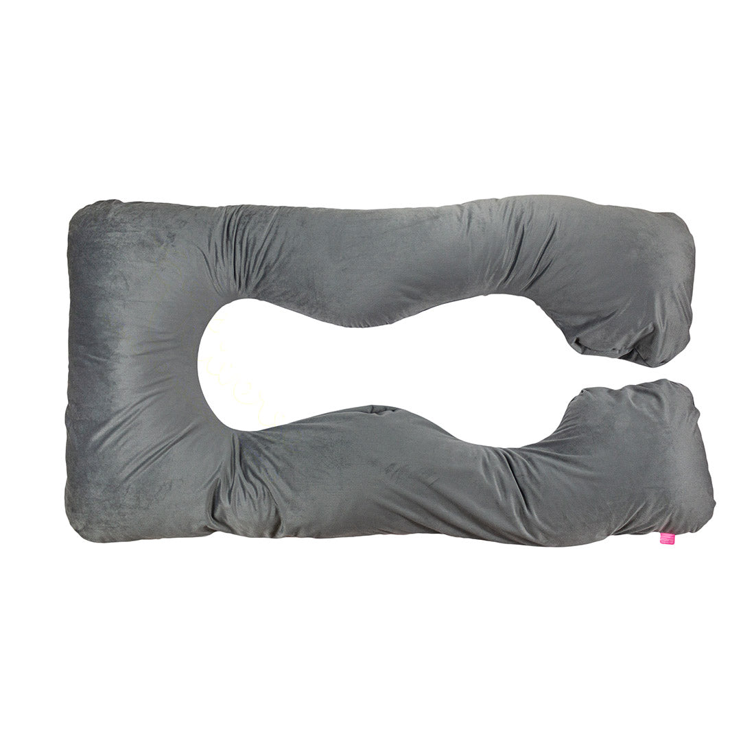 Velvet U Shaped Pregnancy - Grey