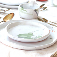 Thumbnail for Ceramic Handmade Salad Plate