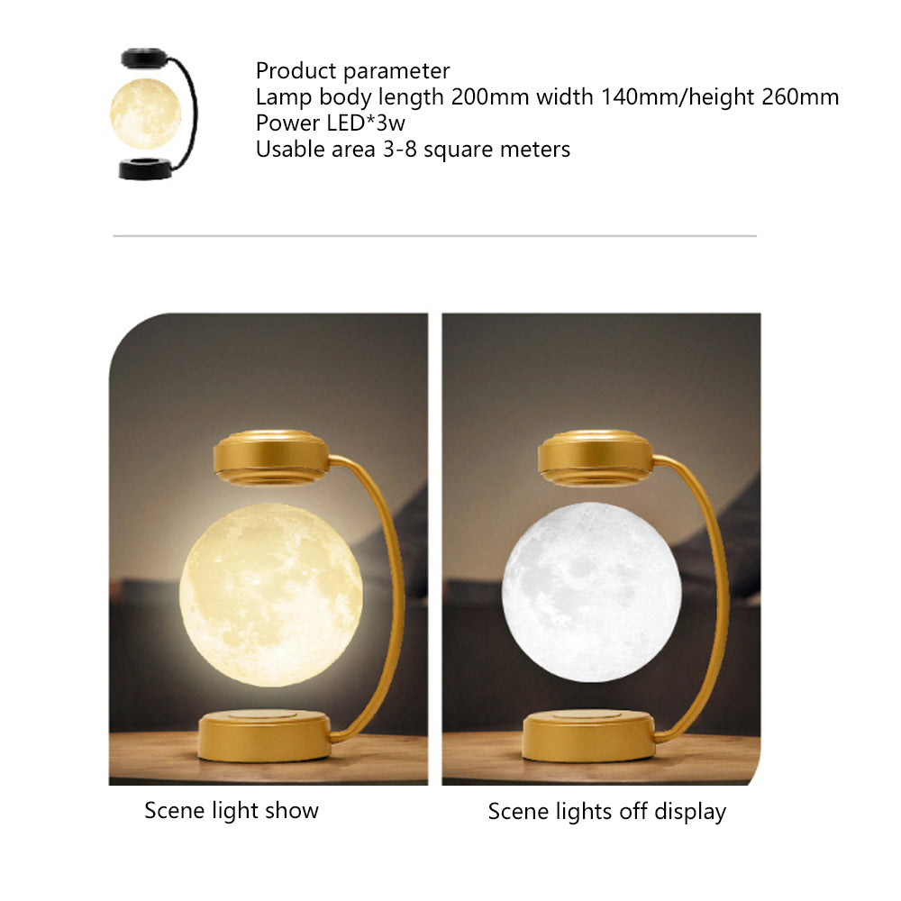 Creativity Magnetic Levitation Moon Lamp