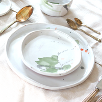 Thumbnail for Ceramic Handmade Salad Plate
