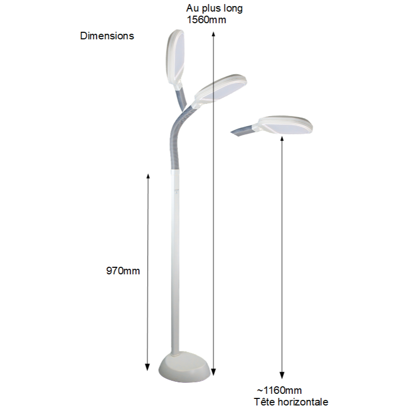 Technic LED Floor Lamp for Living Room