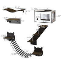 Thumbnail for Cat Shelves With Ergonomically Curved Platform