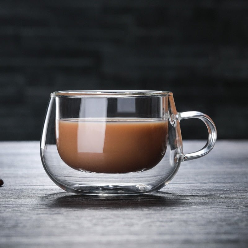 Double Wall High Borosilicate Glass Mug - Casatrail.com